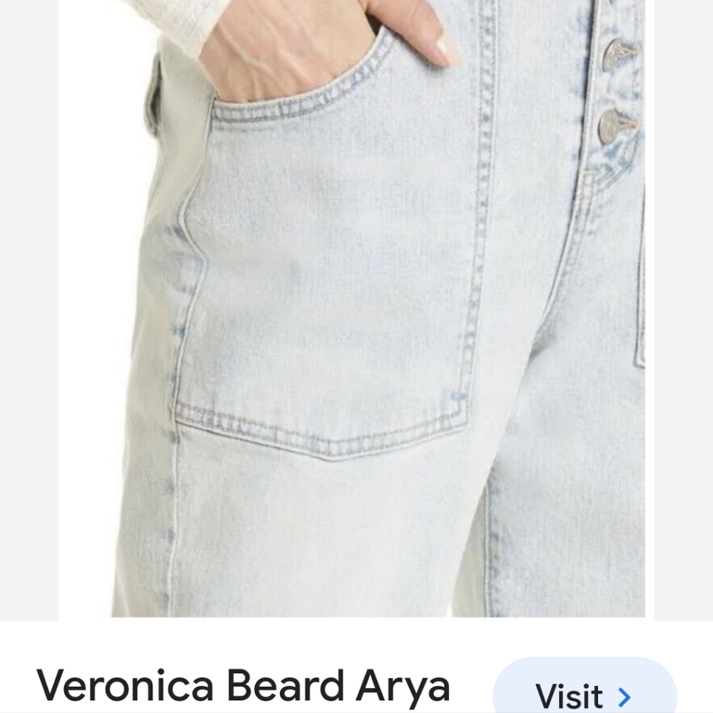 Veronica Beard Ayra high rise jeans - Picture 2 of 8